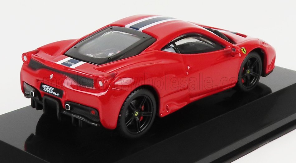 FERRARI 458 SPECIALE 2013 SHOWCASE RED 1/43 EDICOLA