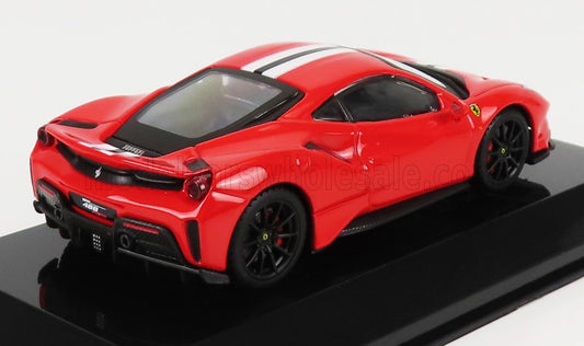 FERRARI 488 PISTA 2018 SHOWCASE RED 1/43 EDICOLA