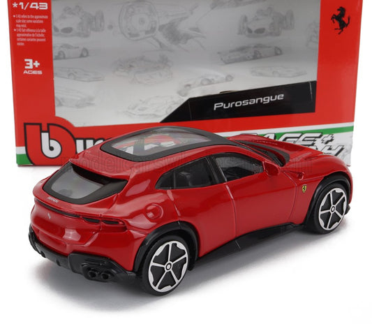 FERRARI PUROSANGUE RED 1/43 BURAGO