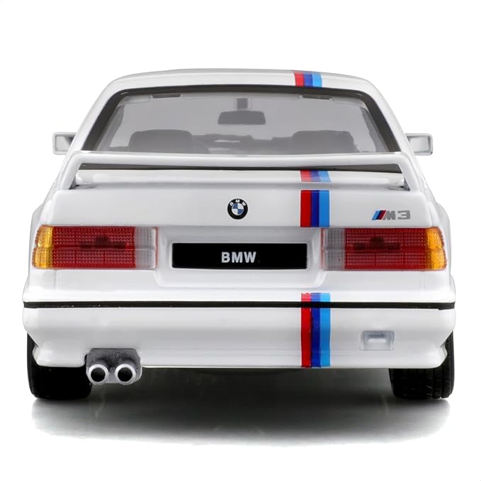 BMW 3-SERIES M3 (E30) 1988 WHITE 1/24 BURAGO
