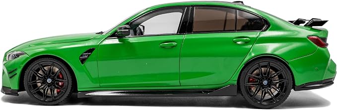 BMW M3 (G80) 2024 GREEN BLACK 1/18 SOLIDO