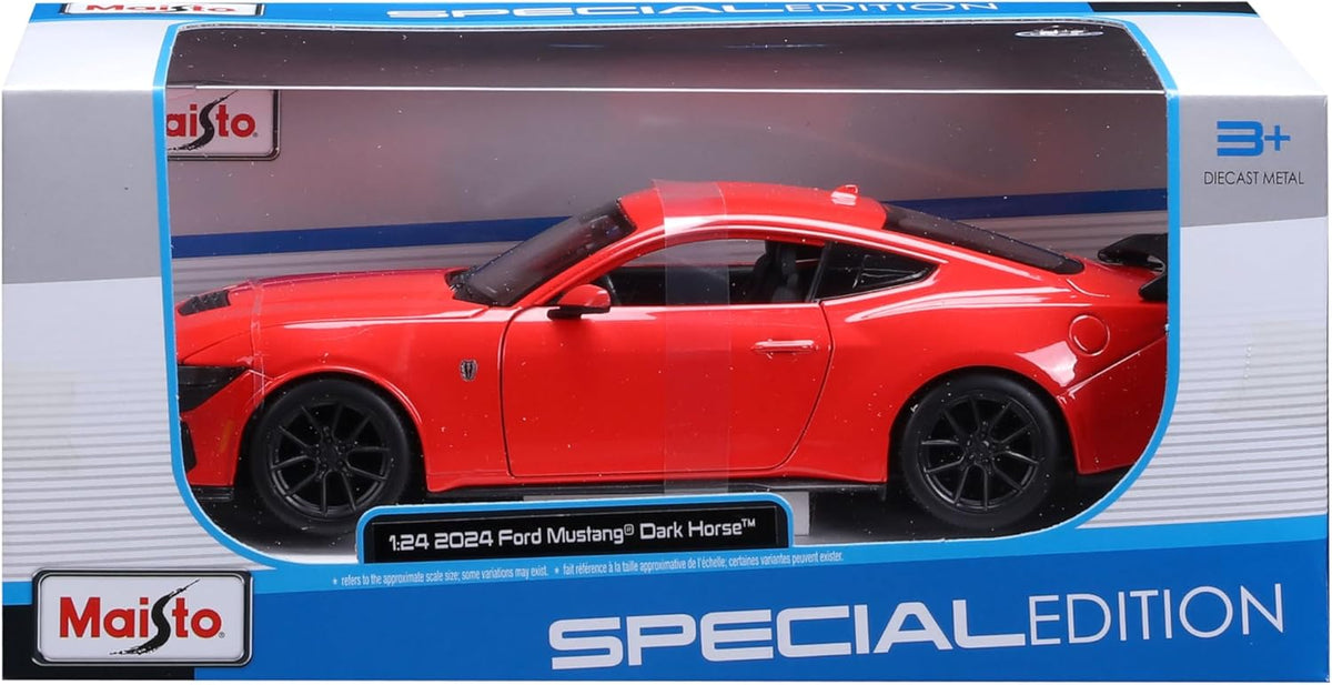 FORD USA MUSTANG DARK HORSE COUPE 2024 RED 1/24 MAISTO