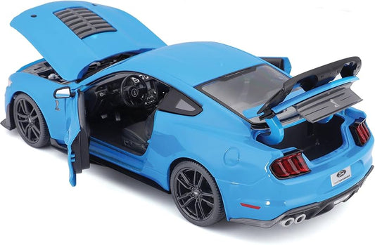 FORD USA MUSTANG SHELBY GT500 COUPE 2020 LIGHT BLUE 1/18 MAISTO