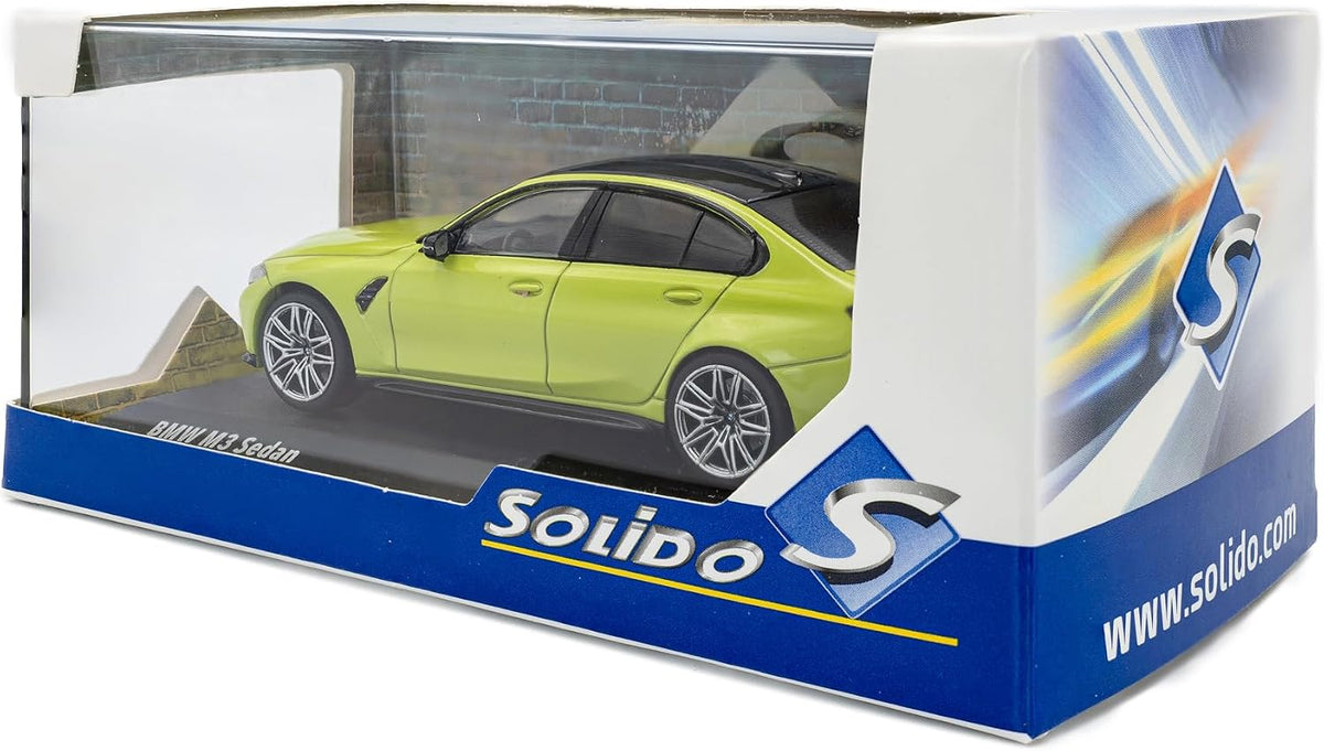 BMW M3 COMPETITION (G80) YELLOW 1/43 SOLIDO