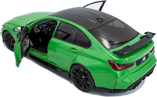 BMW M3 (G80) 2024 GREEN BLACK 1/18 SOLIDO