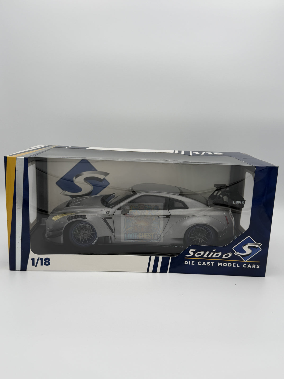 Macheta auto NISSAN 1/18 GT-R (R35) LIBERTY WALK 1/18 SOLIDO