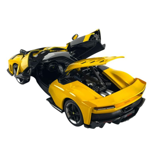 FERRARI F80 2024 YELLOW 1/24 BURAGO