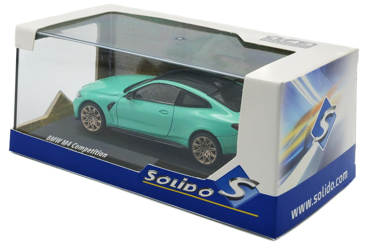 BMW M4 COUPE COMPETITION (G82) 2023 TURQUOISE 1/43 SOLIDO