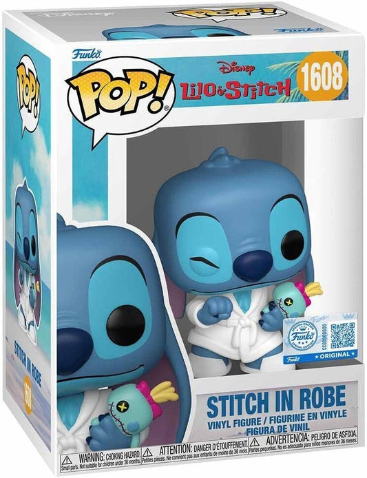 Figurină Funko POP! Lilo & Stitch - Stitch in Robe (Special Edition) 9 cm #1608