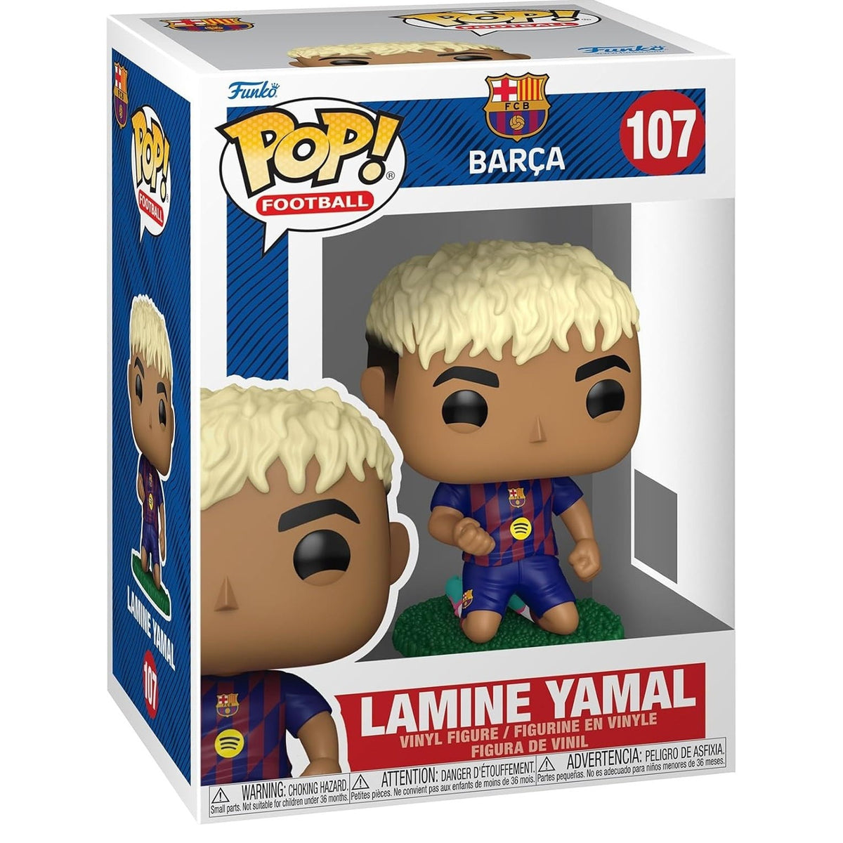 Figurină Funko POP! Barcelona - Lamine Yamal #107