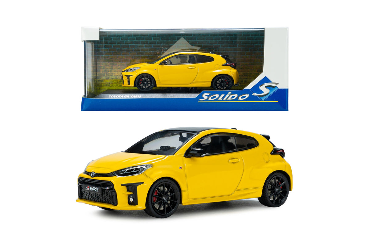 Macheta auto TOYOTA YARIS GR GALBEN 1/43 SOLIDO