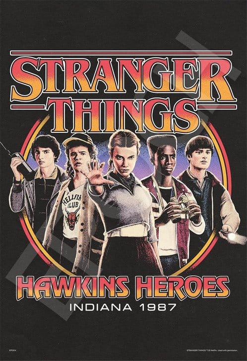 Puzzle Stranger Things Hawkins Heroes 1000 piese