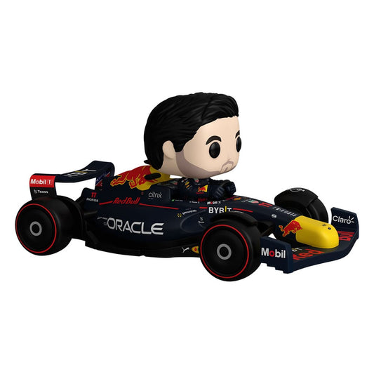 Figurină Funko POP! Formula 1 Rides Super Deluxe Sergio Perez 15 cm #306