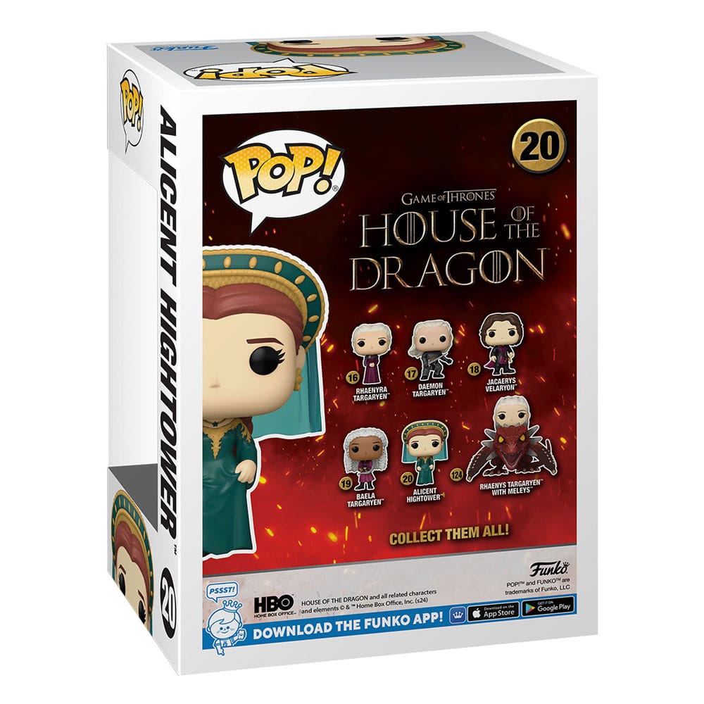 Figurină Funko POP! House of the Dragon TV Allicent Hightower 9 cm #20