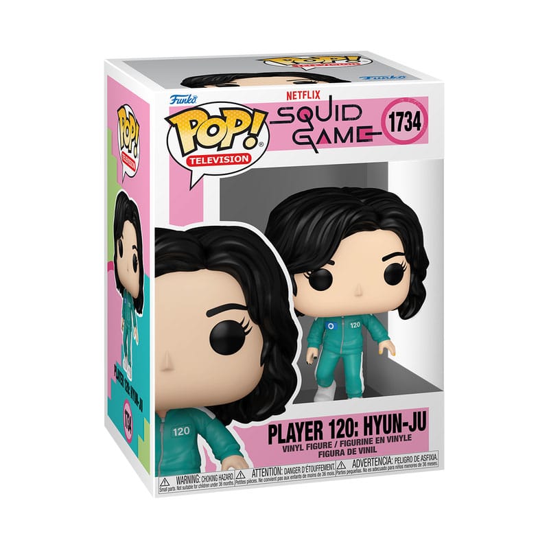 Figurină Funko POP! Squid Game Television S3 Player 120: Hyun-ju 9 cm #1734