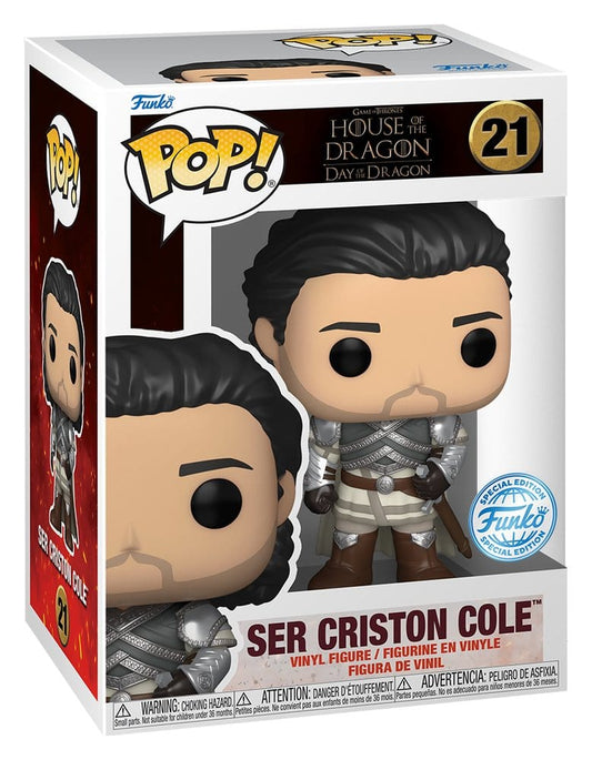 Figurină Funko POP! House of the Dragon Ser Criston Cole Special Edition 9 cm #21
