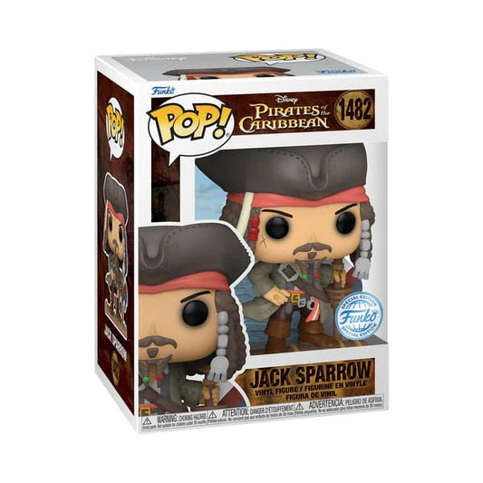 Figurină Funko POP! Pirates of the Caribbean - Jack Sparrow #1482