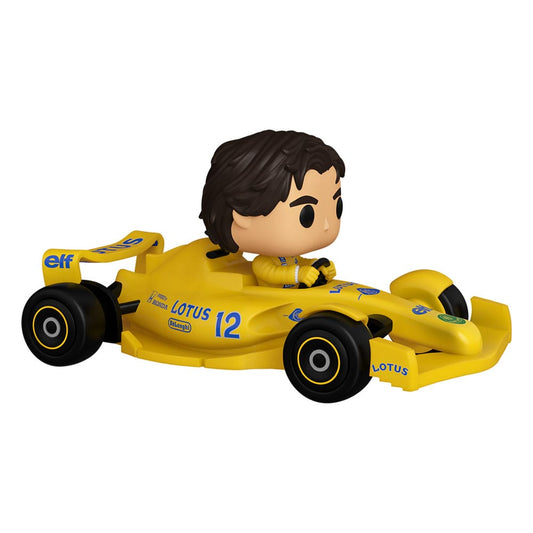 Figurină Funko POP! Formula 1 Rides Deluxe McLaren- Ayrton Senna 9 cm #314