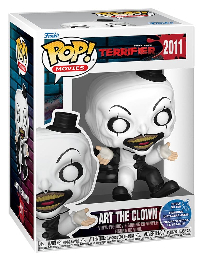 Figurină Funko POP! Terrifier - Art The Clown (Shelf-Sitter) #2011