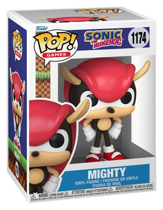 Figurină Funko POP! Sonic - The Hedgehog - Mighty 9 cm #1174
