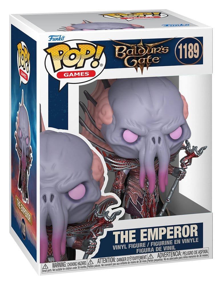 Figurină Funko POP! Baldur's Gate - The Emperor 9 cm #1189