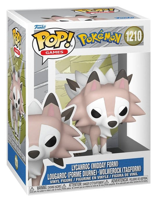 Figurina Funko POP! Pokemon - Lycanroc (Midday Form) #1210