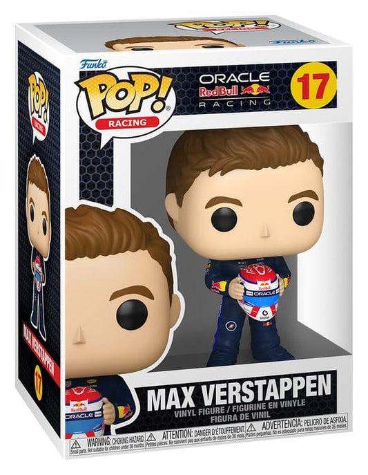 Figurină Funko POP! F1 - Max Verstappen (Holding Helmet) #17