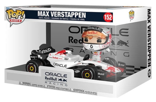 Figurină Funko POP! Rides: Red Bull - Verstappen (White) #152