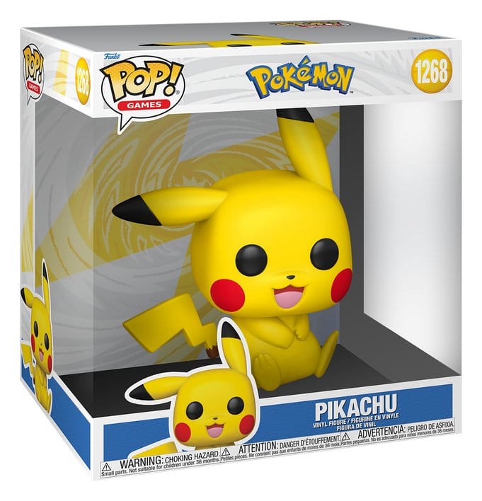 Figurină Funko POP! Pokemon - Pikachu Super Sized Jumbo #1268 25 cm