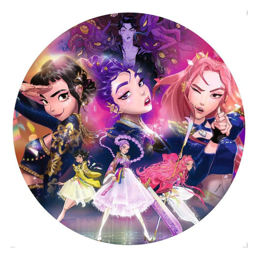 Puzzle KPop Demon Hunters Round For the fans! 500 Piese