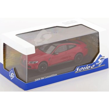 BMW M4 COUPE COMPETITION (G82) 2023 RED 1/43 SOLIDO