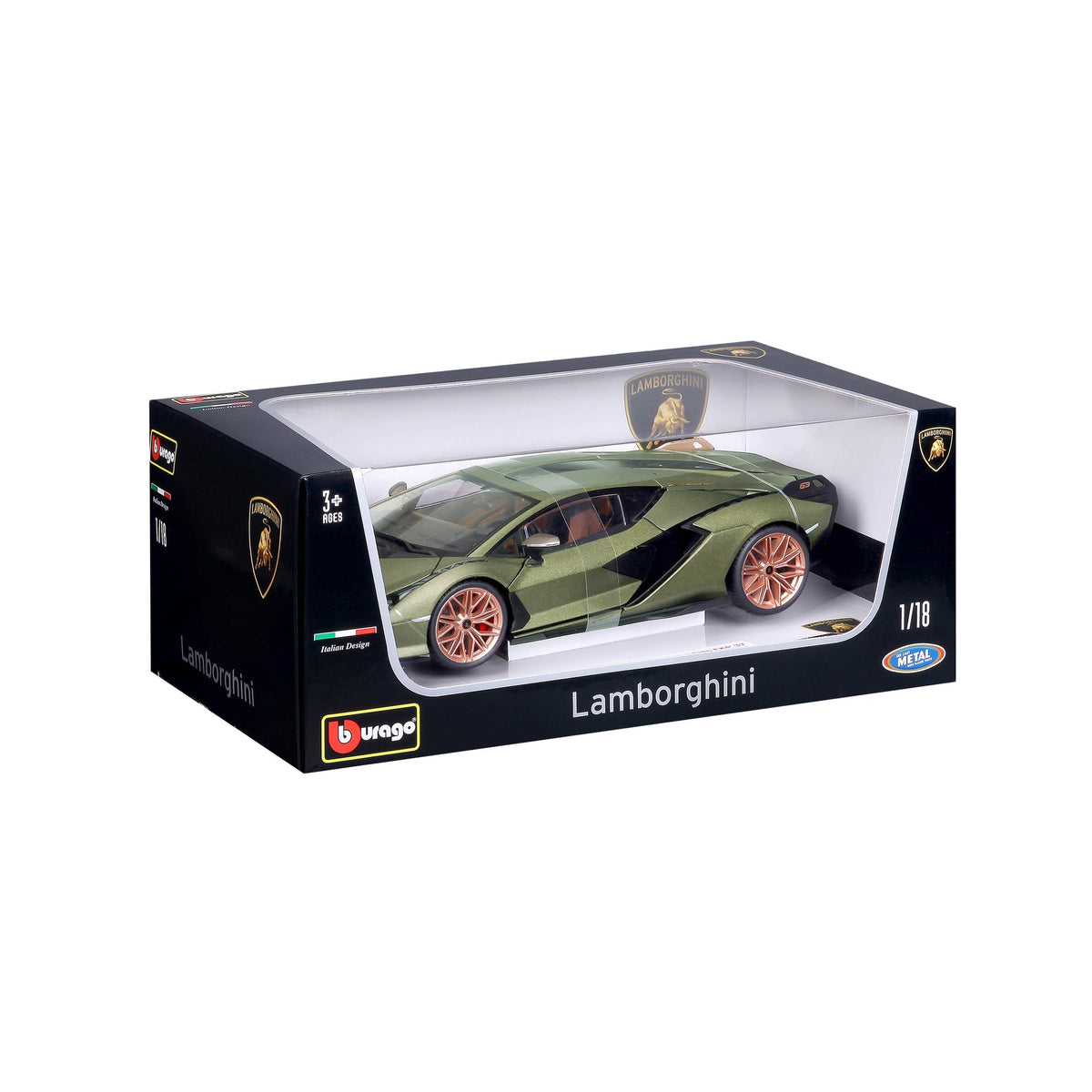 LAMBORGHINI SIAN FKP 37 VERDE GEA  1/24 BURAGO