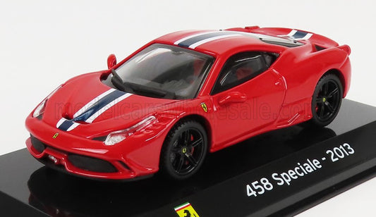 FERRARI 458 SPECIALE 2013 SHOWCASE RED 1/43 EDICOLA