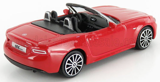 FIAT 124 SPIDER 2016 RED 1/43 BURAGO