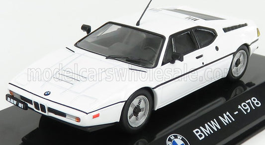 BMW M1 1978 SHOWCASE WHITE 1/43 EDICOLA