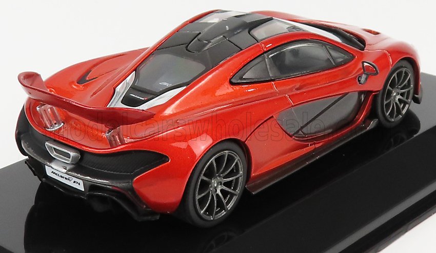 McLAREN P1 2013 SHOWCASE COPPER MET CARBON 1/43 EDICOLA
