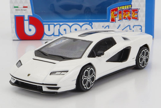 LAMBORGHINI COUNTACH LP 800-4 2021 BIANCO SIDERALE 1/43 BURAGO