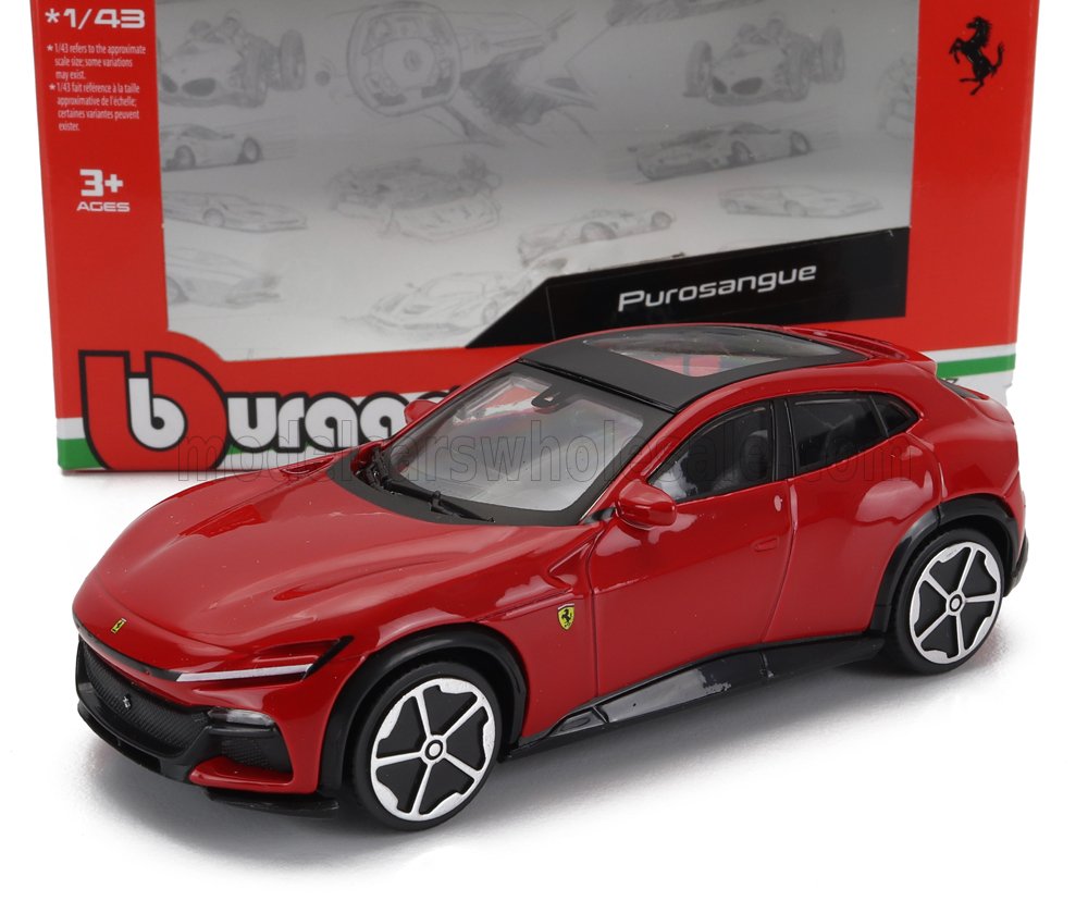 FERRARI PUROSANGUE RED 1/43 BURAGO