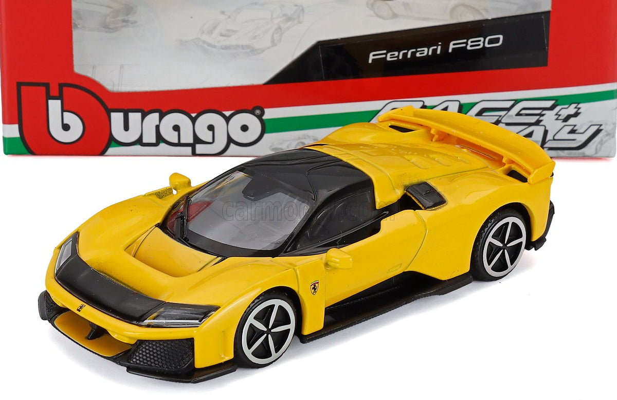 FERRARI F80 2024 YELLOW 1/43 BURAGO