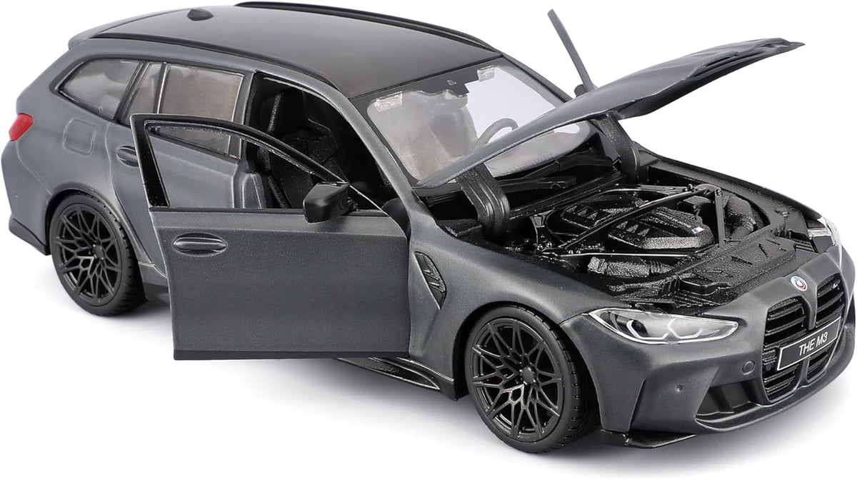 BMW M3 G81 TOURING 2023 MATT GREY 1/24 BURAGO