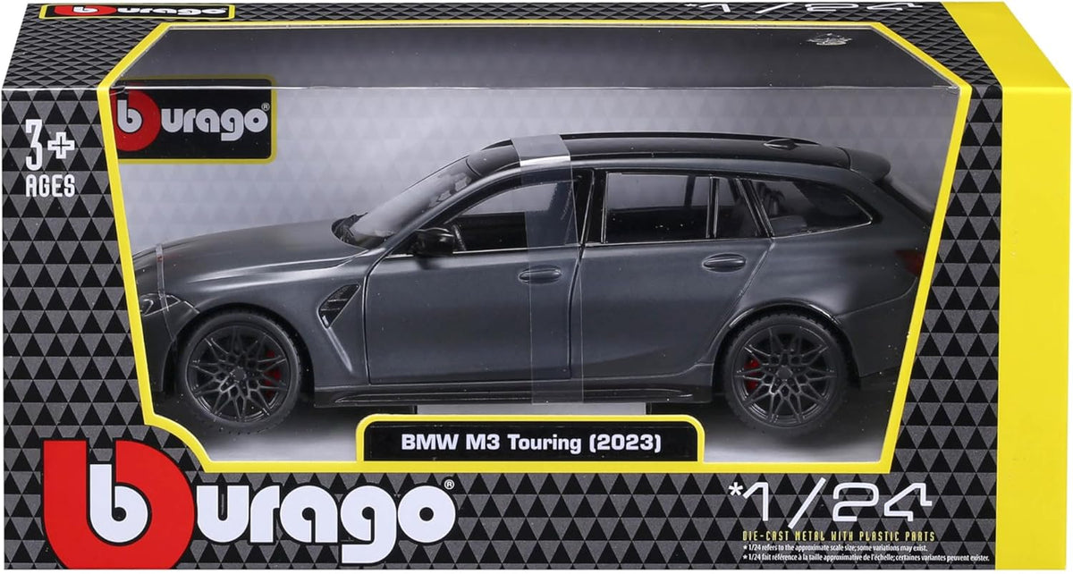 BMW M3 G81 TOURING 2023 MATT GREY 1/24 BURAGO