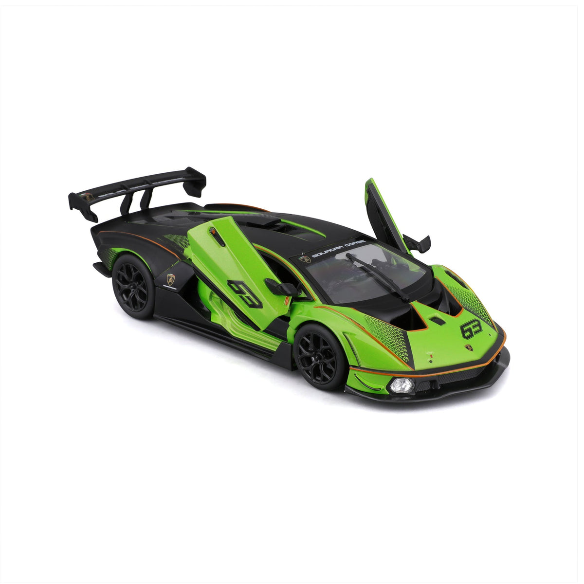 LAMBORGHINI ESSENZA SCV12 N 63 2020 GREEN BLACK 1/24 BURAGO