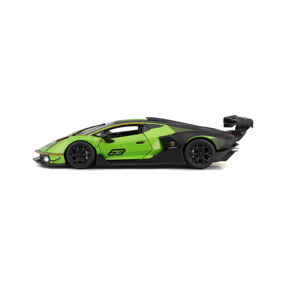 LAMBORGHINI ESSENZA SCV12 N 63 2020 GREEN BLACK 1/24 BURAGO