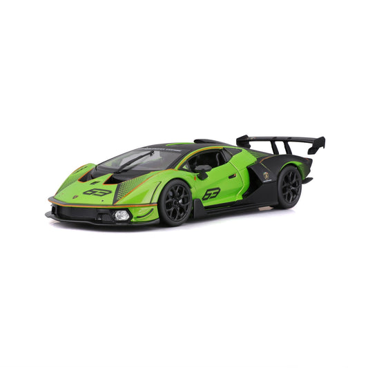 LAMBORGHINI ESSENZA SCV12 N 63 2020 GREEN BLACK 1/24 BURAGO
