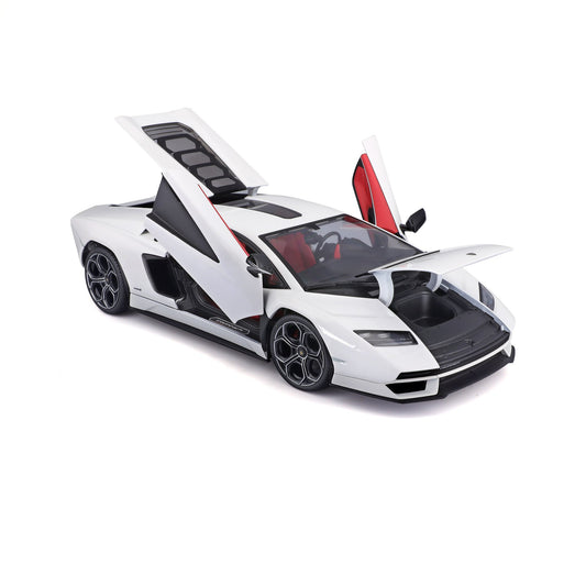 LAMBORGHINI COUNTACH LP 800-4 2021 BIANCO SIDERALE 1/24 BURAGO
