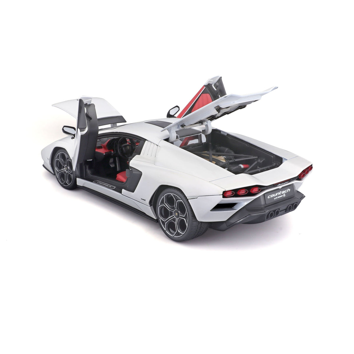 LAMBORGHINI COUNTACH LP 800-4 2021 BIANCO SIDERALE 1/24 BURAGO