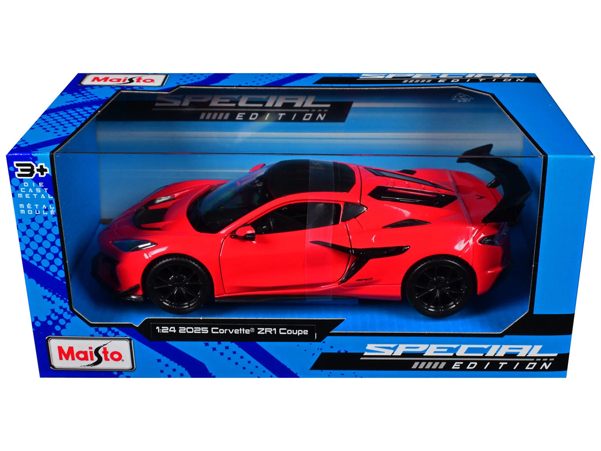 CHEVROLET CORVETTE ZR1 COUPE 2025 RED 1/24 MAISTO