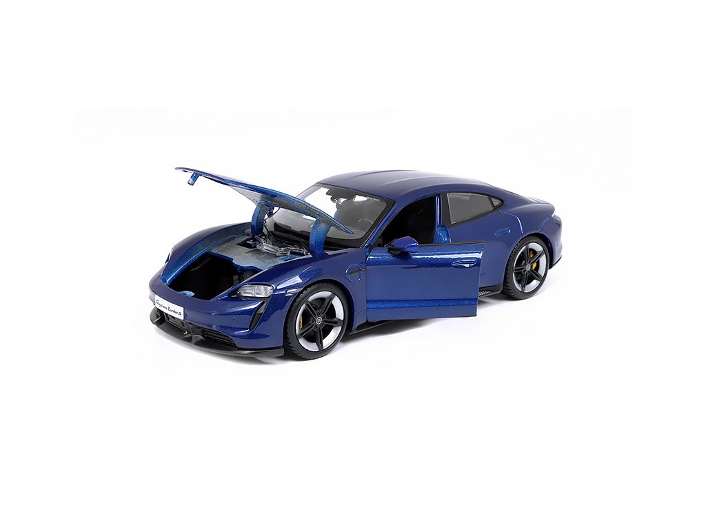PORSCHE TAYCAN 2019 GENTIAN BLUE 1/24 BURAGO