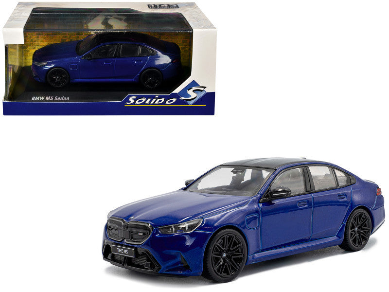 BMW M5 (G90) 2024 BLUE MET 1/43 SOLIDO
