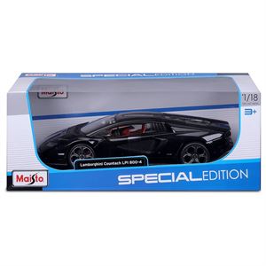 LAMBORGHINI COUNTACH LPi 800-4 2021 BLACK 1/18 MAISTO
